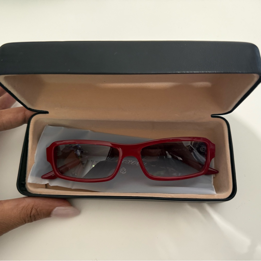 Lexxola Red Glasses